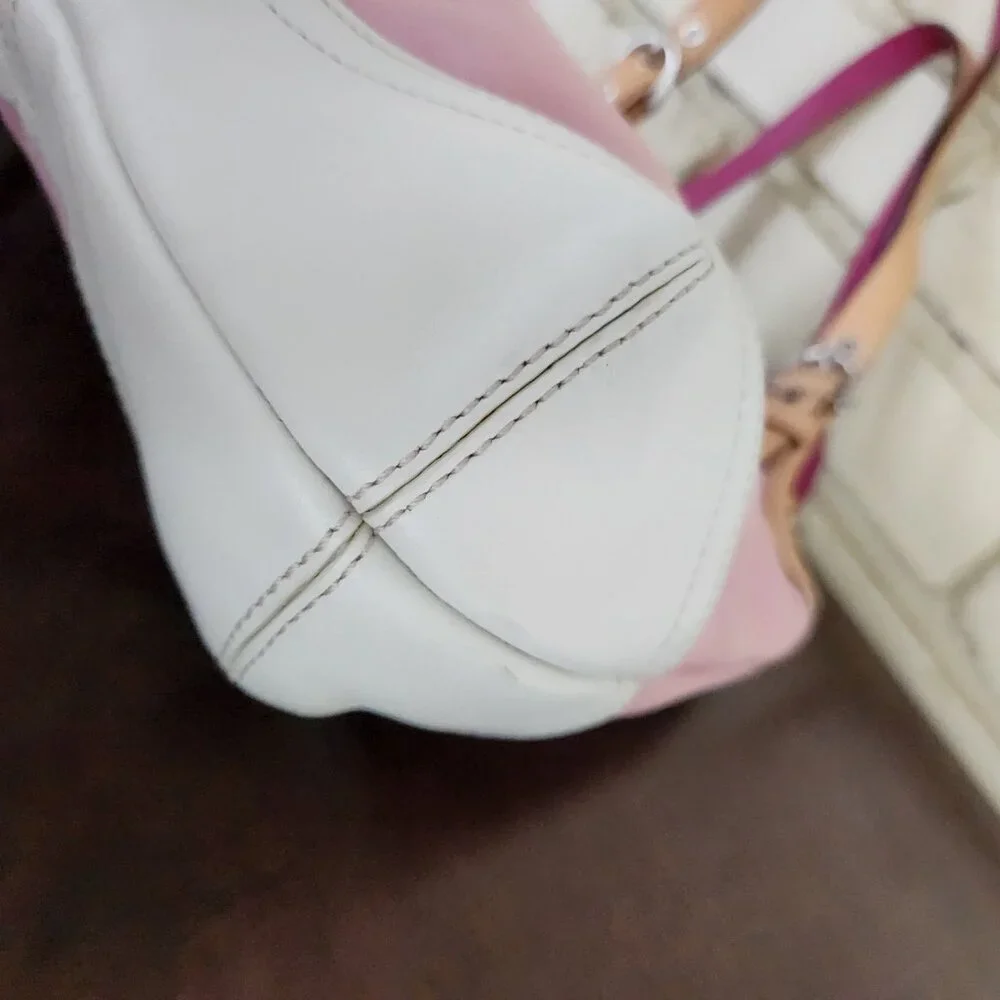 Euc Vintage Coach Soho Daisy Pink Handbag Satchel Purse